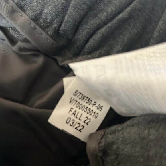 Banana Republic Factory Dark Charcoal Heather Hayden Pant 10 Petite Gray NWOT - Picture 6 of 12